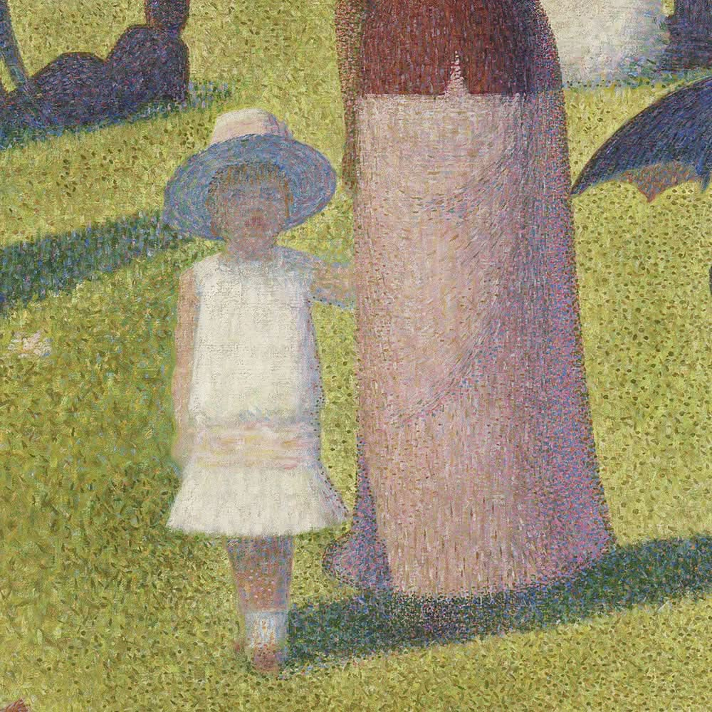 Ein Sonntag auf der Grande Jatte von Georges Seurat, 1884