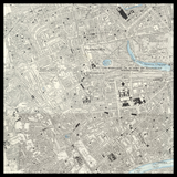 Mapa Antiguo Personalizado de Kensington 