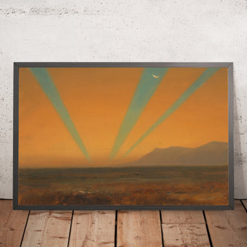 A framed image of 