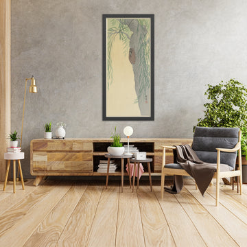 A framed image of 