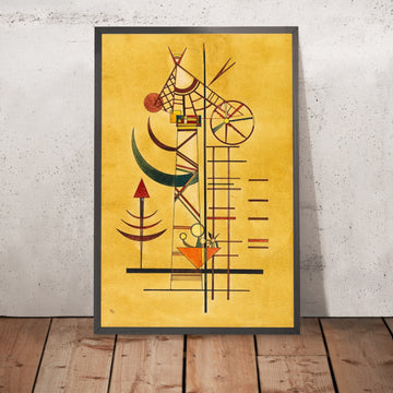 A framed image of 