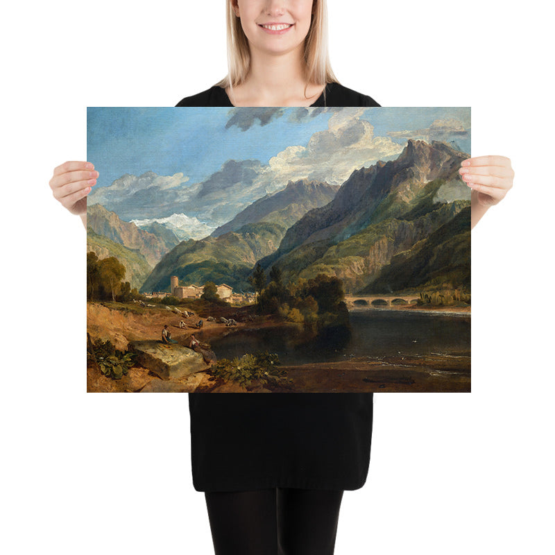 Bonneville, Savoie par Turner, 1803 