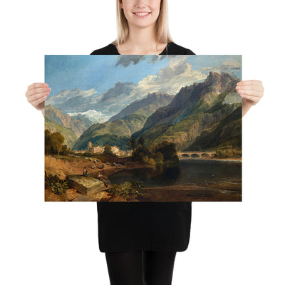 Bonneville, Savoie par Turner, 1803 