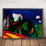 Murnau, Landscape with a Tower by Wassily Kandinsky, 1908
