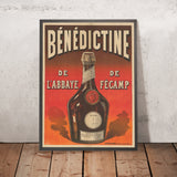 Bénédictine Vintage Liqueur Poster, 1891