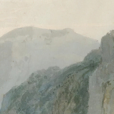 Ascent To The Cascade Of Terni by Turner, 1800
