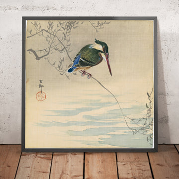 A framed image of 