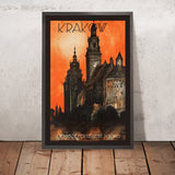 Krakow Travel Poster by Polish State Railways, 1930s