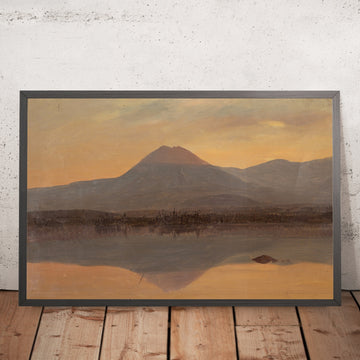 A framed image of 