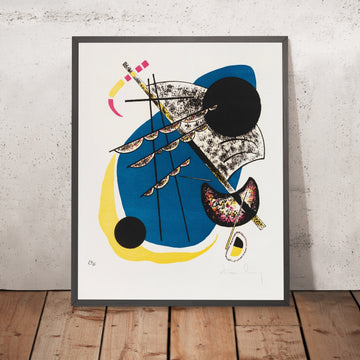 A framed image of 