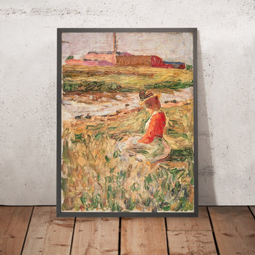 A framed image of 