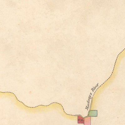 Seltene große Karte von New South Wales von Dixon, 1837: Sydney, Newcastle, Grafschaften 