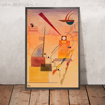 A framed image of 