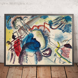 Draft for Picture with a White Border by Wassily Kandinsky, 1913
