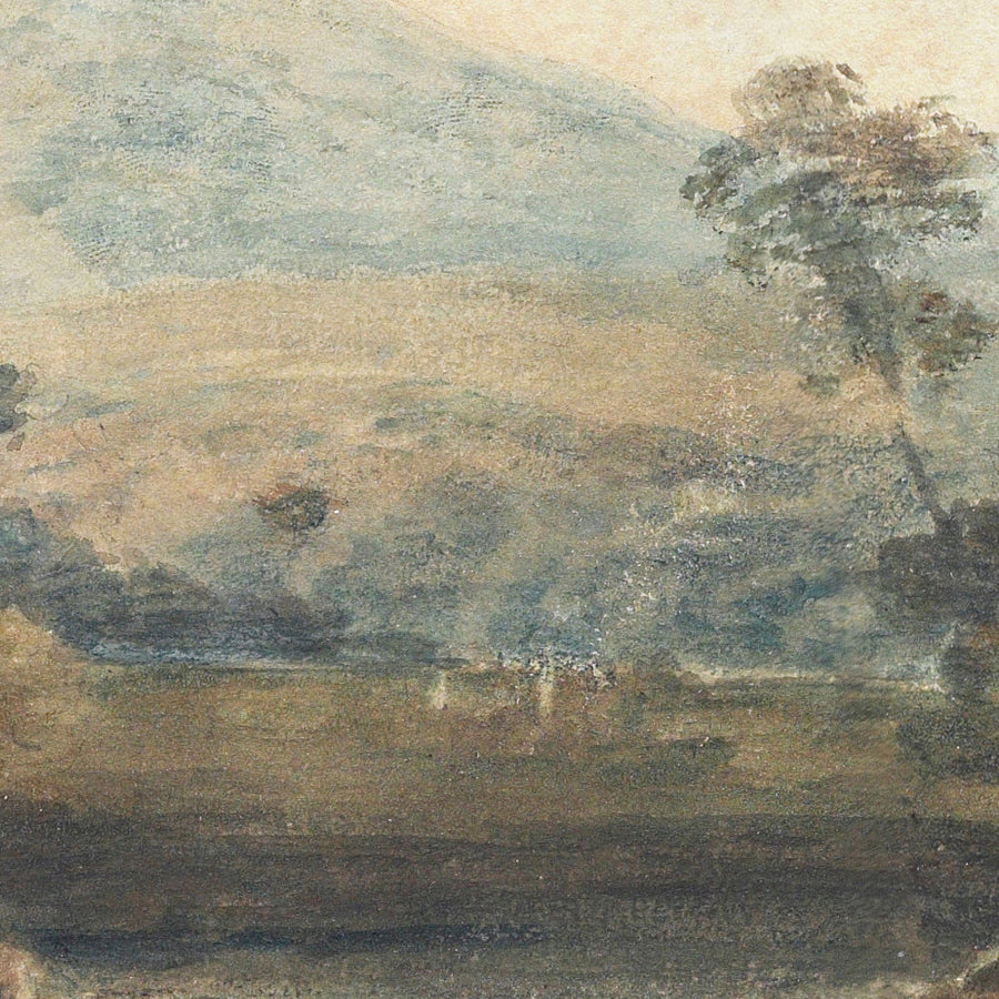 Snowdon de Beddgelert par Turner, 1798 