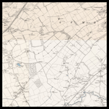 Personalised Old Map of Cumbernauld