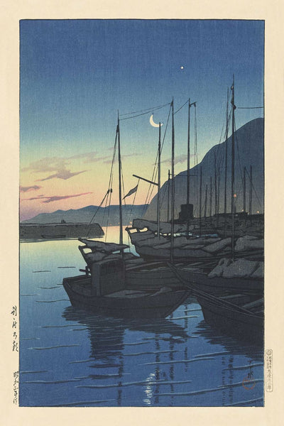 Morning in Beppu by Hasui Kawase, 1928