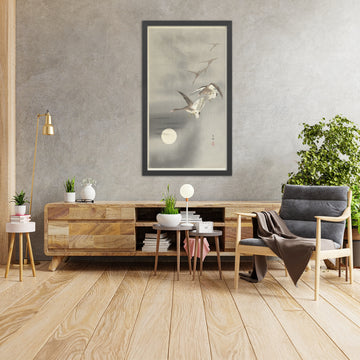 A framed image of 