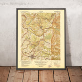 Old Map of Greenwood, Mississippi by USGS, 1940 – Yazoo & Tallahatchie Rivers, Mississippi Delta