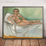 Nu demi couché (Half-reclining nude) by Henri Matisse, 1918