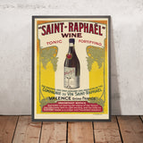 Saint-Raphaël Vintage Tonic Wine Poster, 1913