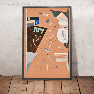 A framed image of 