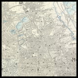 Mapa antiguo personalizado de Stoke Newington 