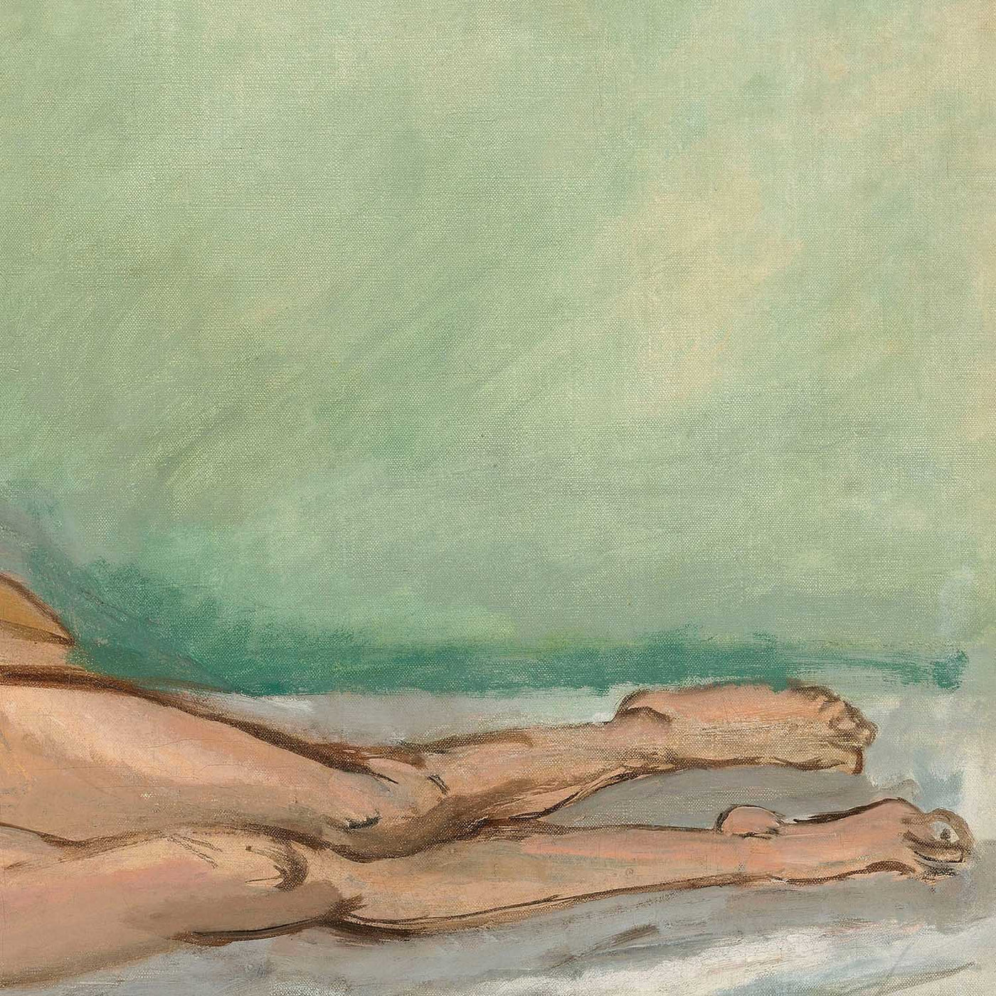 Nu demi couché (Half-reclining nude) by Henri Matisse, 1918