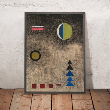 A framed image of 