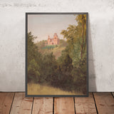 Olana from the Southwest by Frederic Edwin Church, 1872