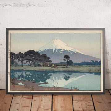 A framed image of 