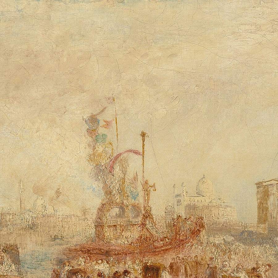 Deposito dei Tre Quadri di John Bellini nella Chiesa del Redentore, Venezia di Turner, 1841 