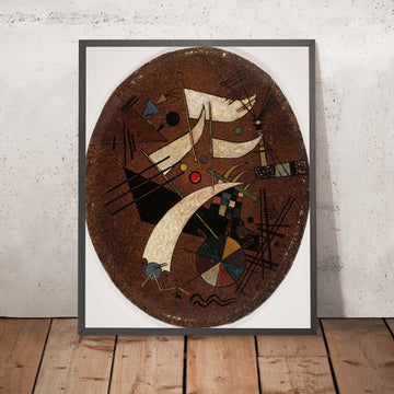 A framed image of 