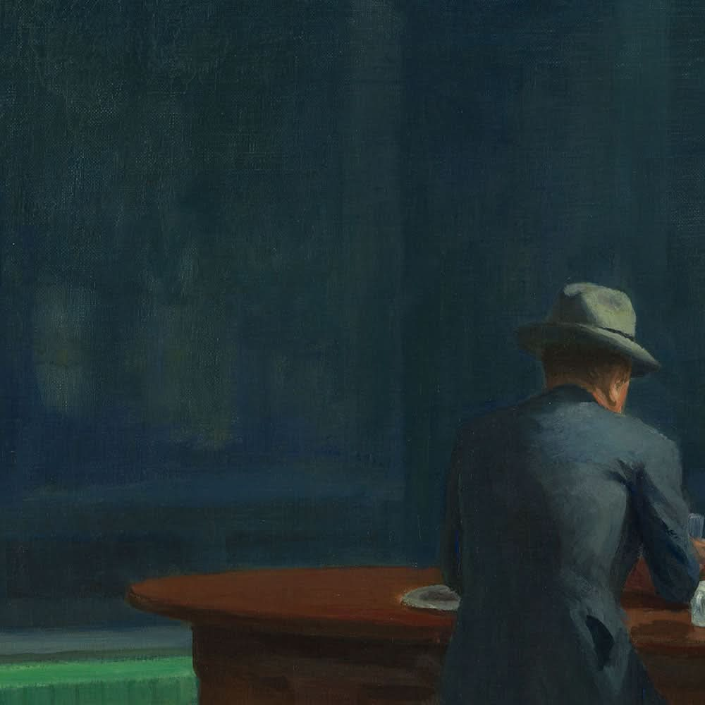 Nighthawks by Edward Hopper, 1942