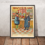 Tibi Vintage Drinks Advertising Poster, 1920