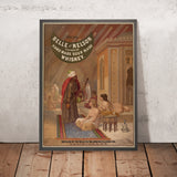 Belle of Nelson Vintage Sour Mash Whiskey Poster, 1882