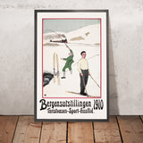 Bergen Travel Poster: Bergensutstillingen 1910
