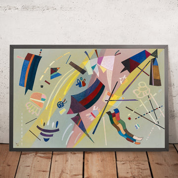 A framed image of 