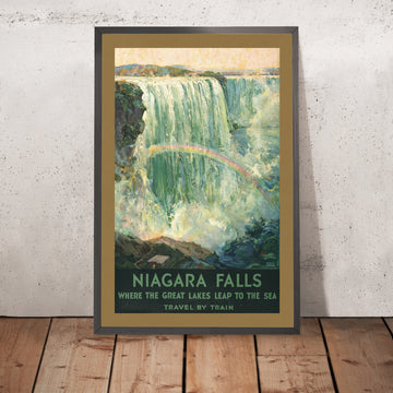 A framed image of 