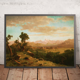Wind River Country by Albert Bierstadt, 1860