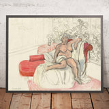 Nu sur la chaise longue (Nude on the chaise longue) by Henri Matisse, 1920