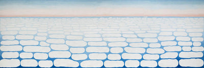 Cielo sobre nubes IV de Georgia O'Keeffe, 1965