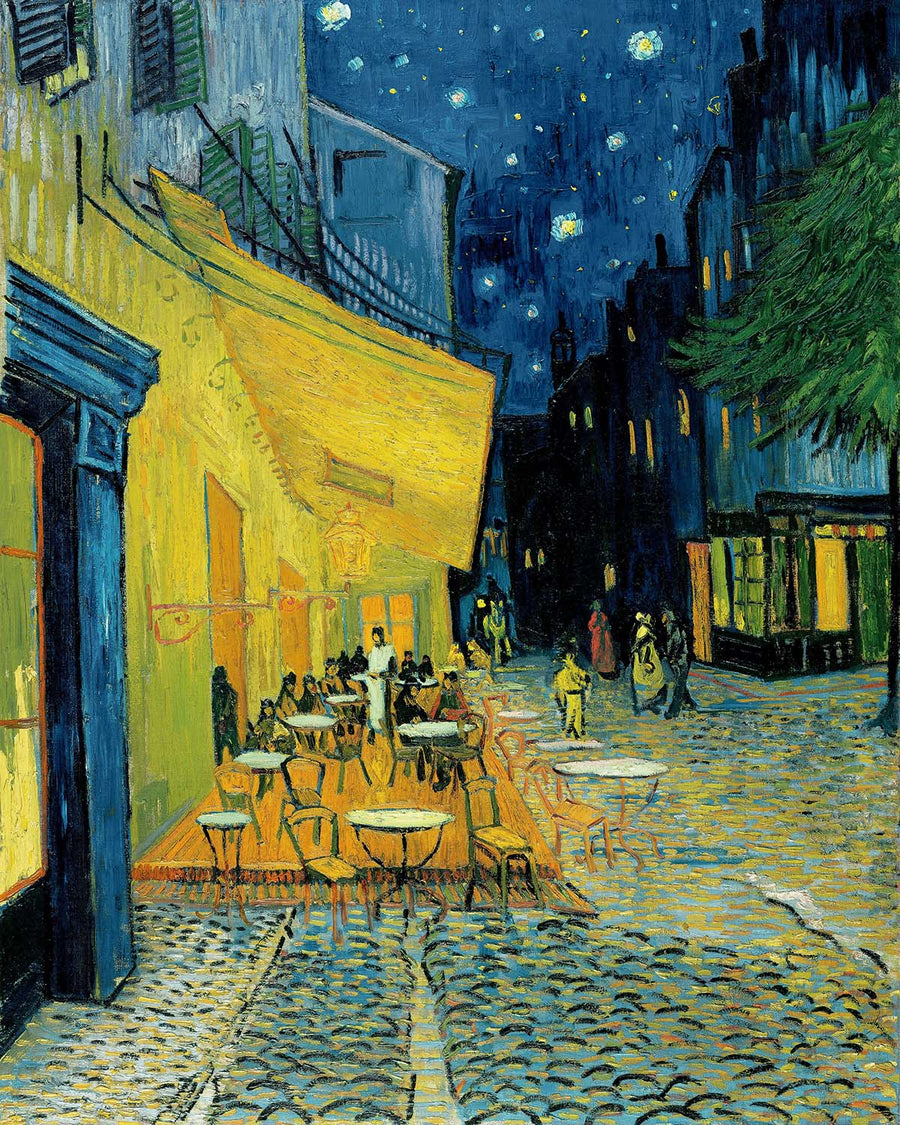 Café-Terrasse bei Nacht von Vincent van Gogh, 1888 