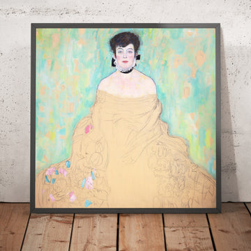 A framed image of 