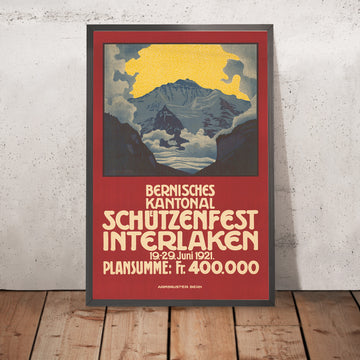 Ein gerahmtes Bild von 