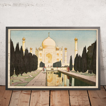A framed image of 