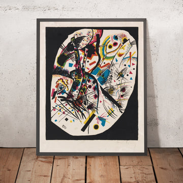 A framed image of 