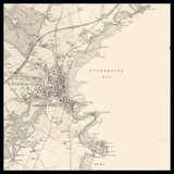Mappa Antica Personalizzata di Stonehaven 