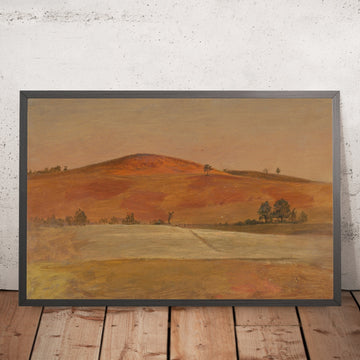 A framed image of 