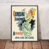 Dubonnet Vintage Aperitif Poster by Jules Chéret, 1896